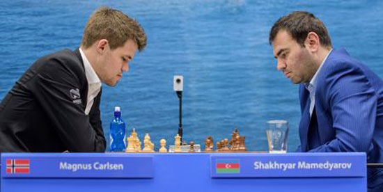 R 4 Carlsen no logra ventaja ante Mamedyarov