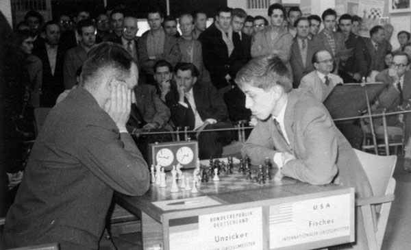 Unzicker vs Fischer Leipzig 1960
