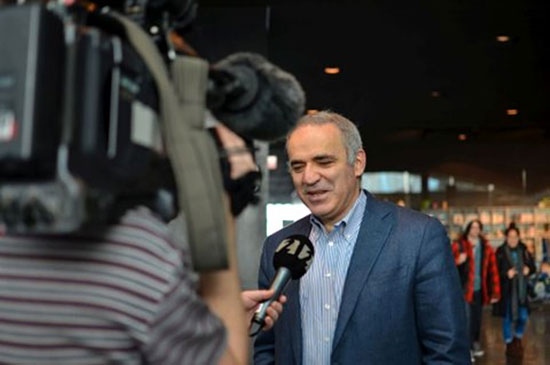 Visita de Kasparov