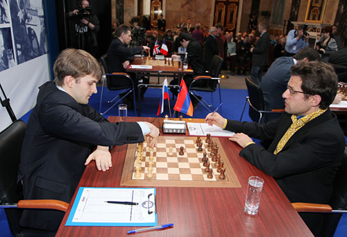 Vitiugov vs Aronian Memorial Alekhine 2013 