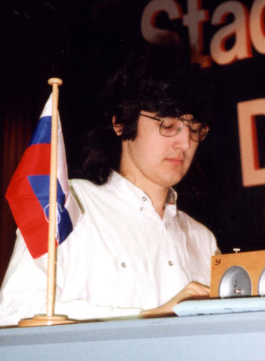 Vladimir Kramnik en Dortmund 1993