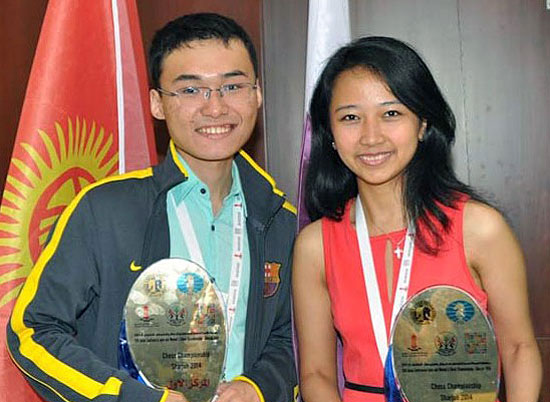 Yu Yangyi e Irene Sukandar Kharisma 