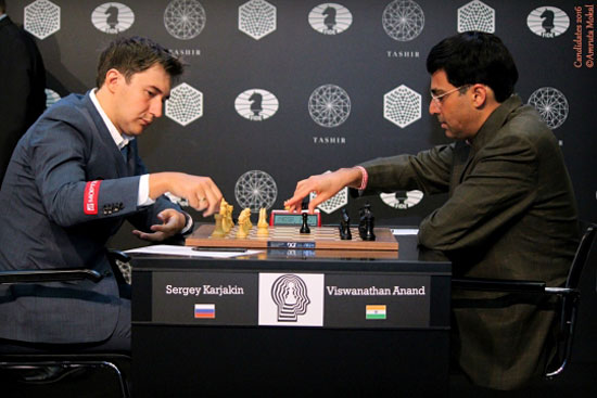 R 4 Karjakin derrota a Anand y pasa a liderar el torneo