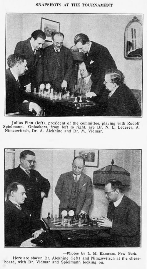 Marzo de 1927 American Chess Bulletin Torneo de Nueva York 1927