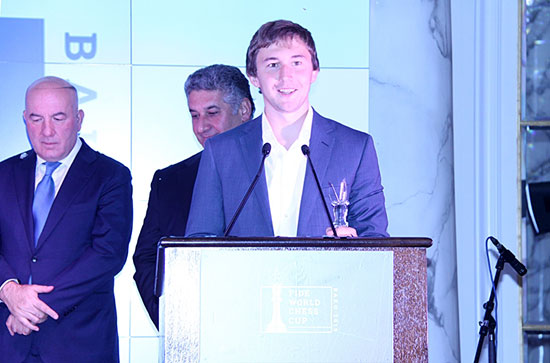 El vencedor de la Copa del Mundo en la ceremonia de clausura 