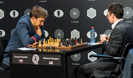 R 14 Karjakin quiebra la Variante Rauzer de Caruana
